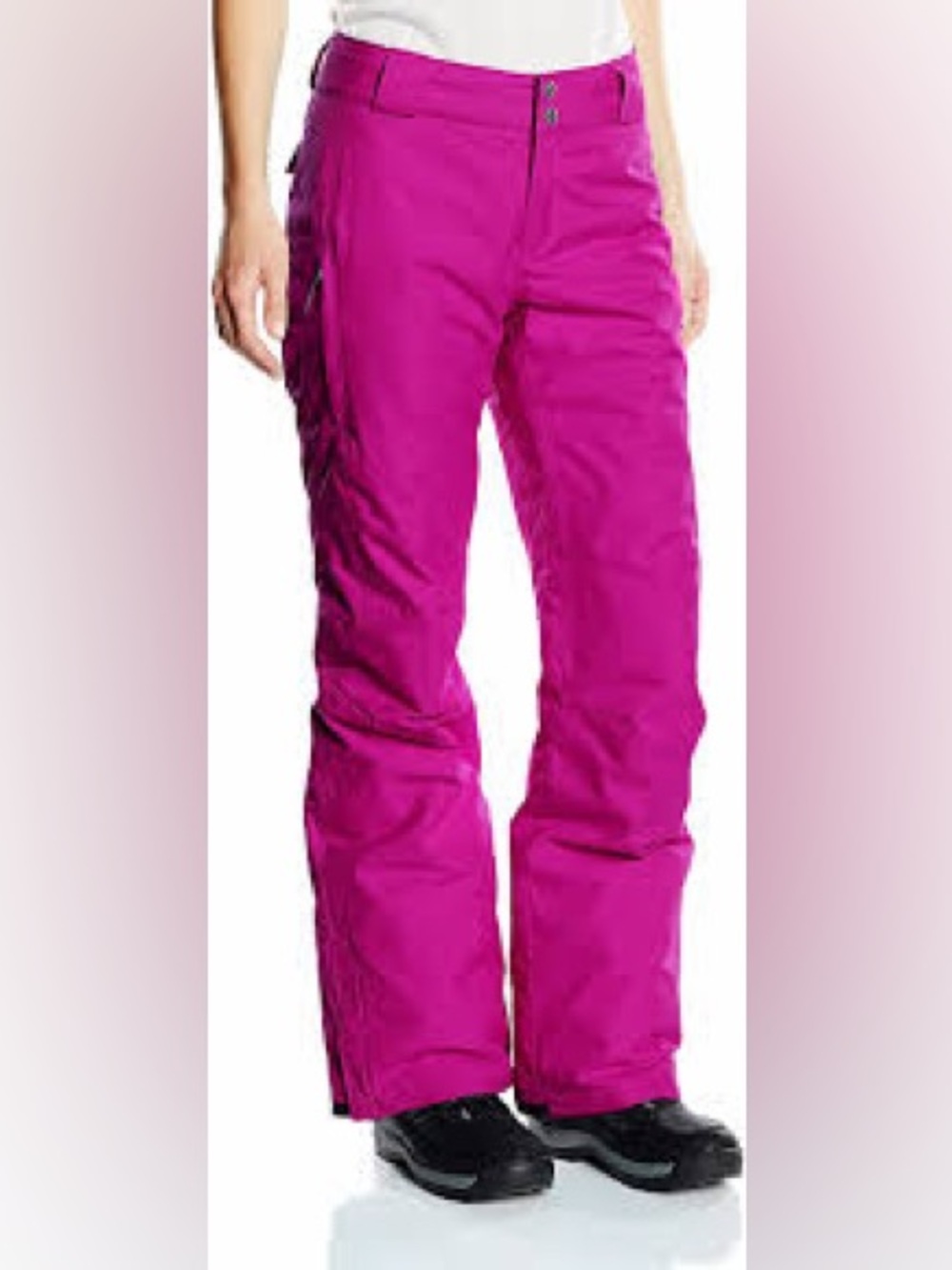 Columbia Women's Bugaboo Insulated Ski Snow Pants size S (4) inseam 28.5” Short